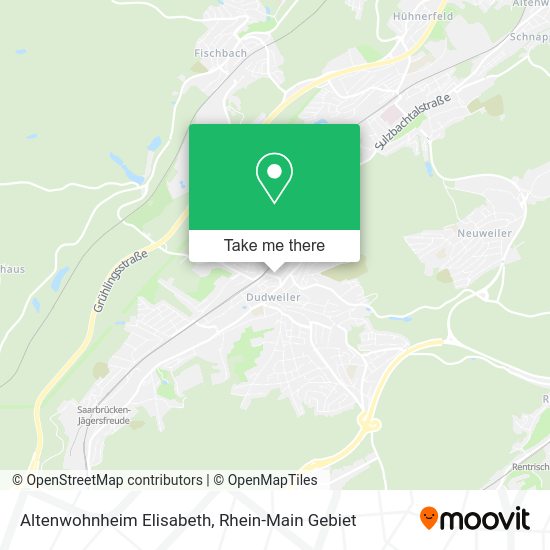 Карта Altenwohnheim Elisabeth