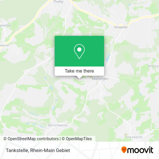 Карта Tankstelle