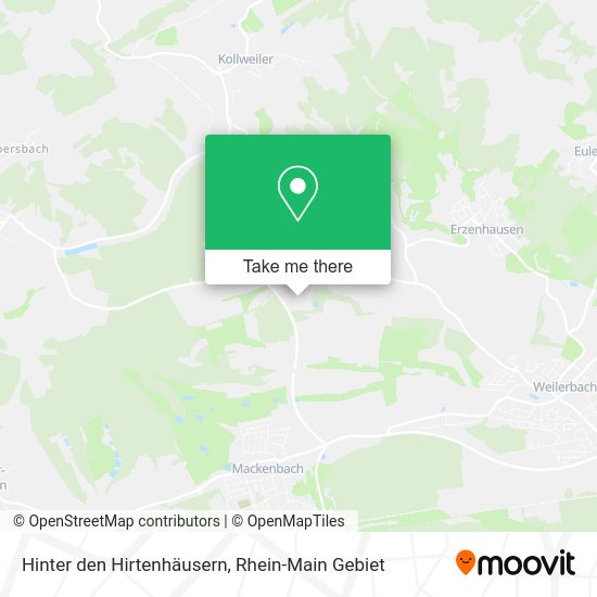 Карта Hinter den Hirtenhäusern