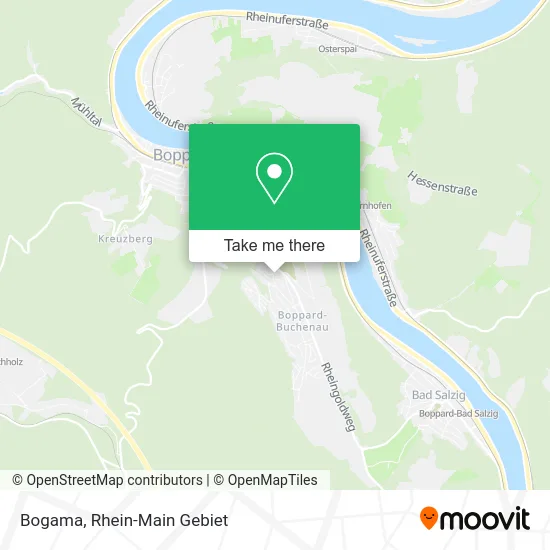 Карта Bogama