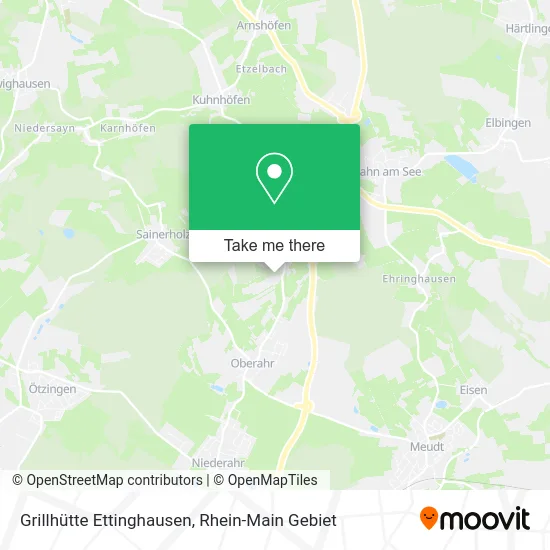 Карта Grillhütte Ettinghausen