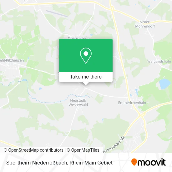 Карта Sportheim Niederroßbach