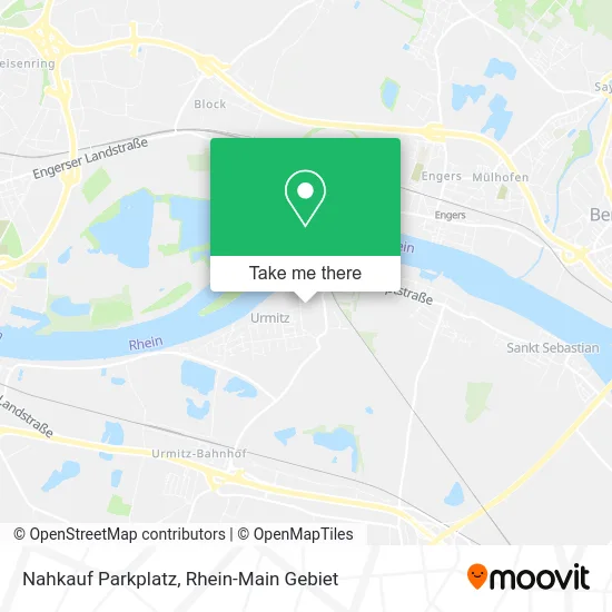 Карта Nahkauf Parkplatz