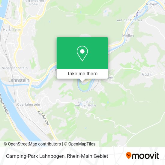 Карта Camping-Park Lahnbogen