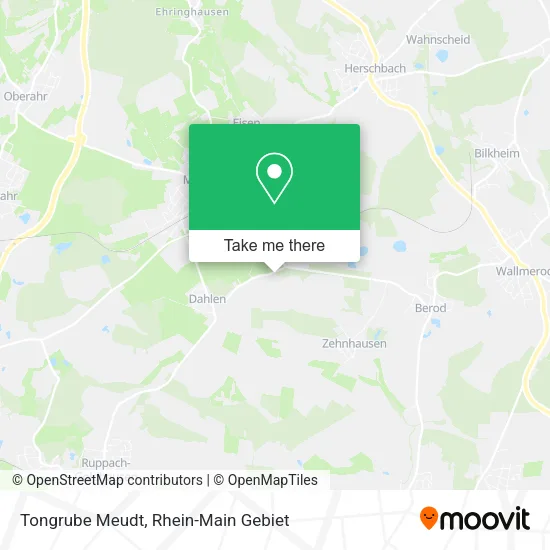 Карта Tongrube Meudt