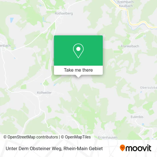Карта Unter Dem Obsteiner Weg