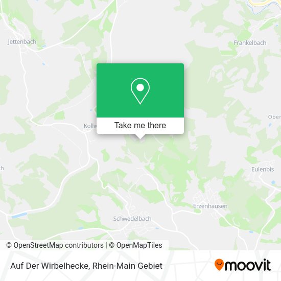 Карта Auf Der Wirbelhecke