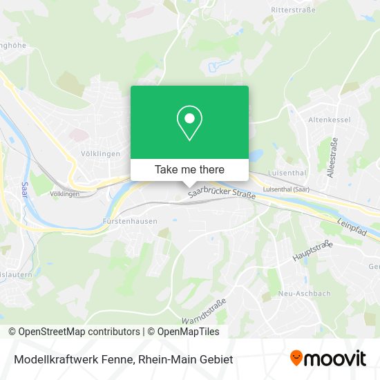 Карта Modellkraftwerk Fenne