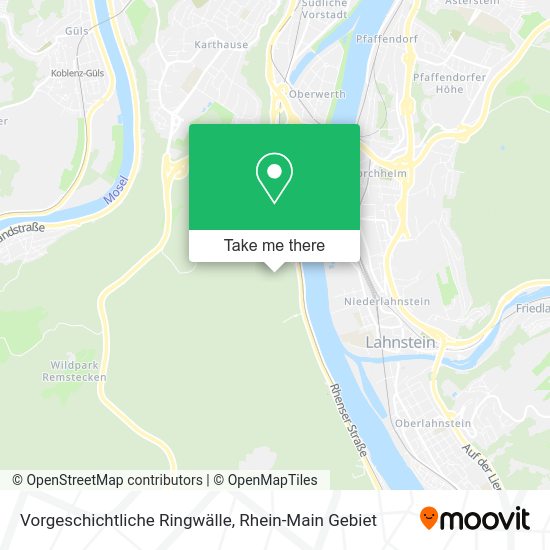 Карта Vorgeschichtliche Ringwälle