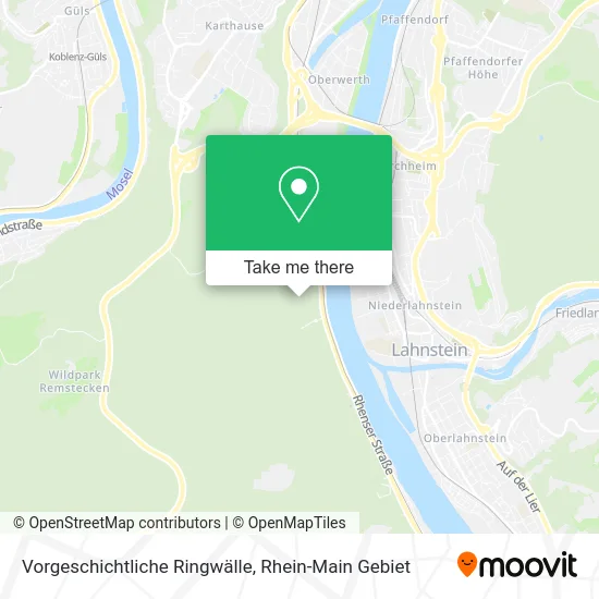 Карта Vorgeschichtliche Ringwälle