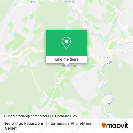 Карта Freiwillige Feuerwehr Hinterhausen