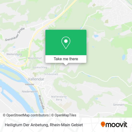 Карта Heiligtum Der Anbetung