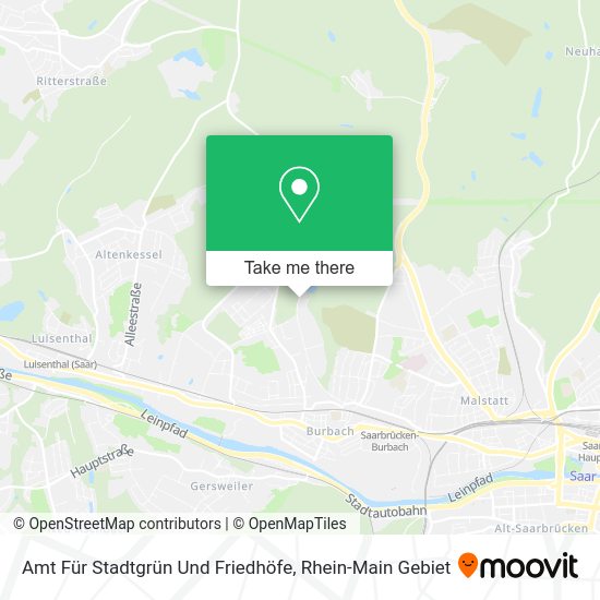 Карта Amt Für Stadtgrün Und Friedhöfe