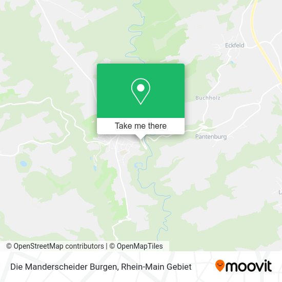 Карта Die Manderscheider Burgen