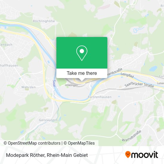 Карта Modepark Röther