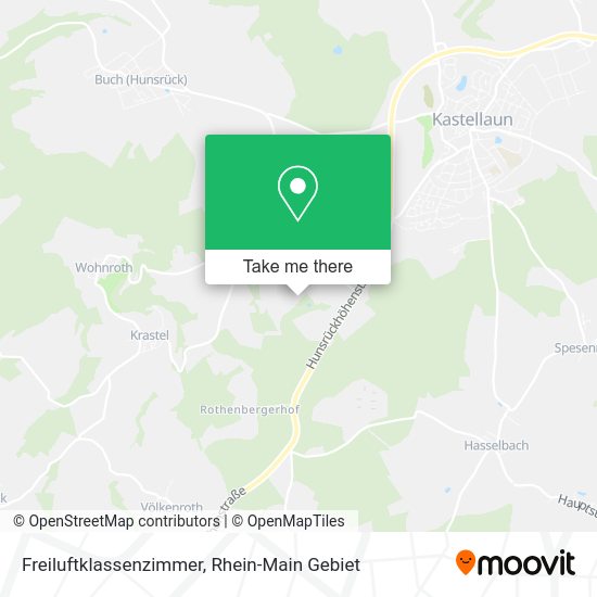 Карта Freiluftklassenzimmer