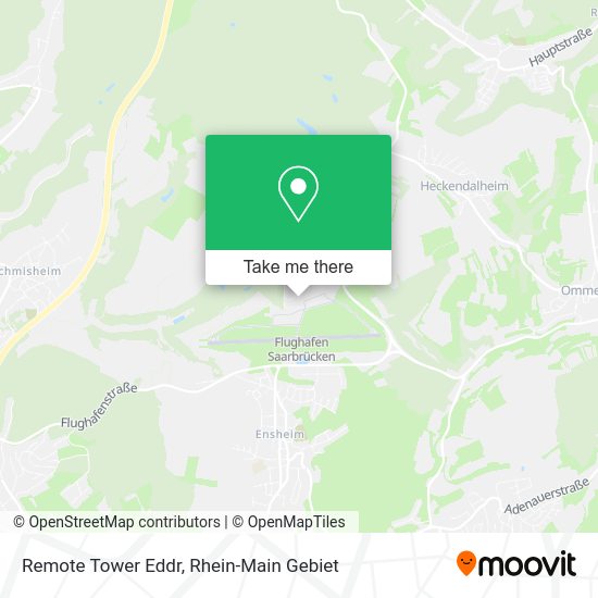 Remote Tower Eddr map