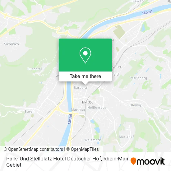 Карта Park- Und Stellplatz Hotel Deutscher Hof