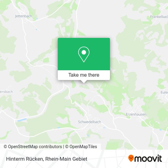 Карта Hinterm Rücken