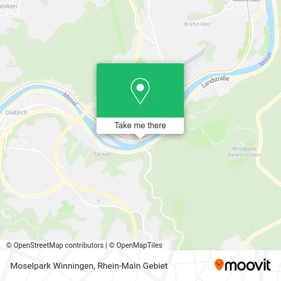 Карта Moselpark Winningen