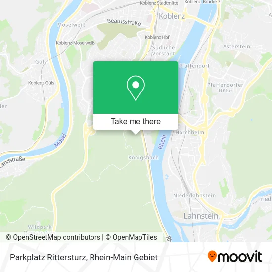 Карта Parkplatz Rittersturz