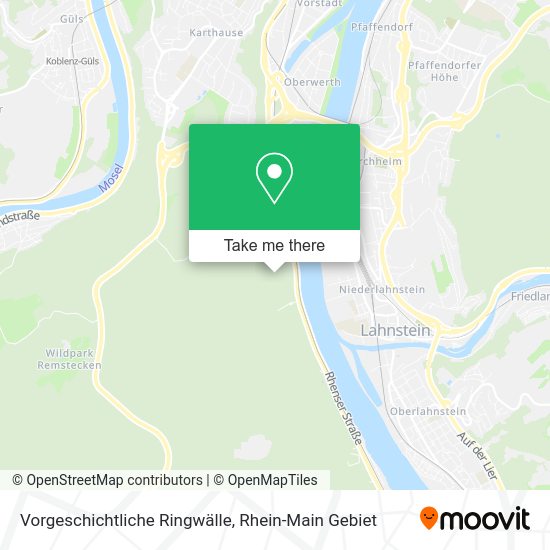 Карта Vorgeschichtliche Ringwälle