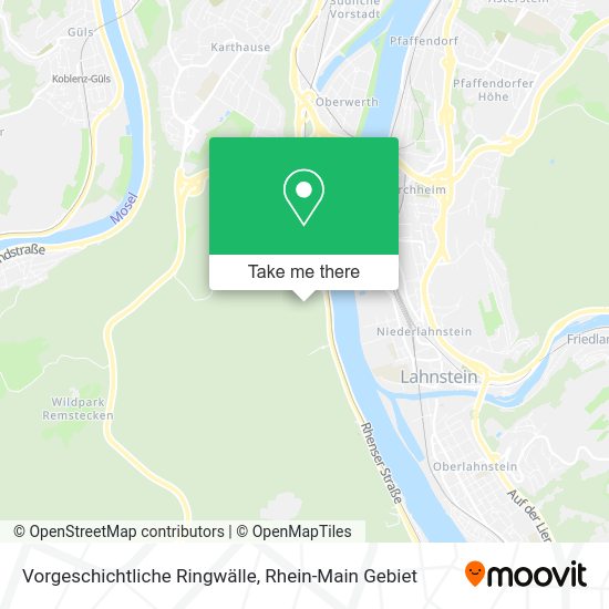 Карта Vorgeschichtliche Ringwälle