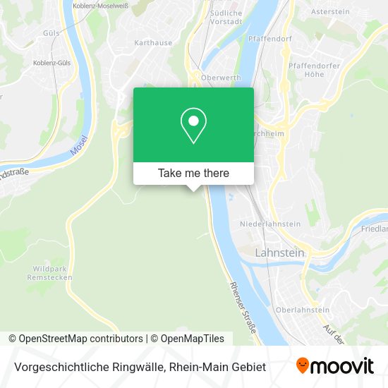Карта Vorgeschichtliche Ringwälle