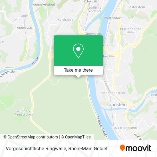 Карта Vorgeschichtliche Ringwälle
