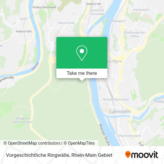 Карта Vorgeschichtliche Ringwälle