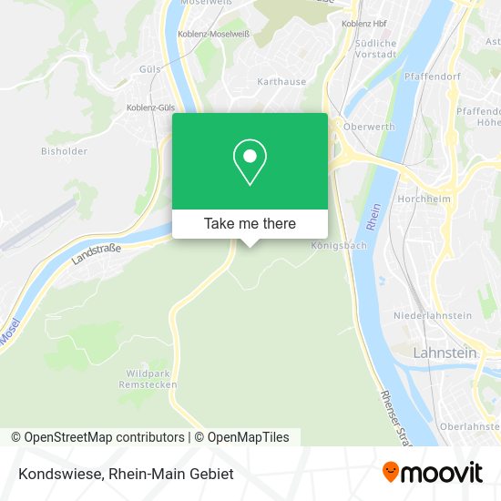 Карта Kondswiese