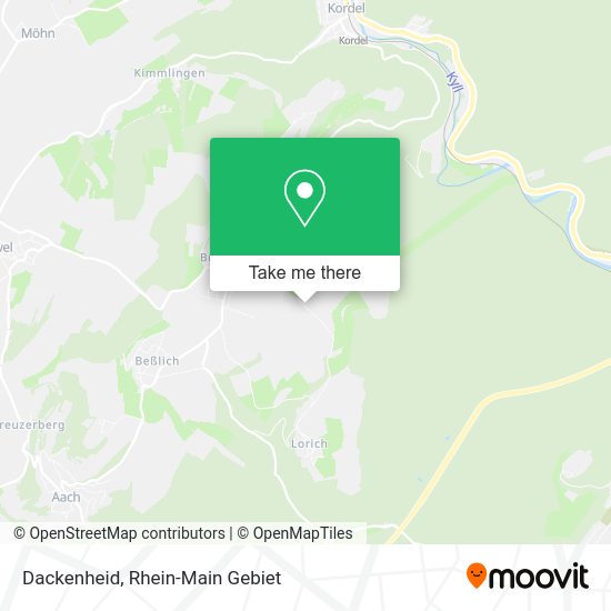 Карта Dackenheid