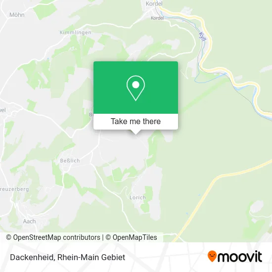 Карта Dackenheid