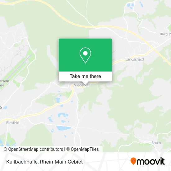 Карта Kailbachhalle
