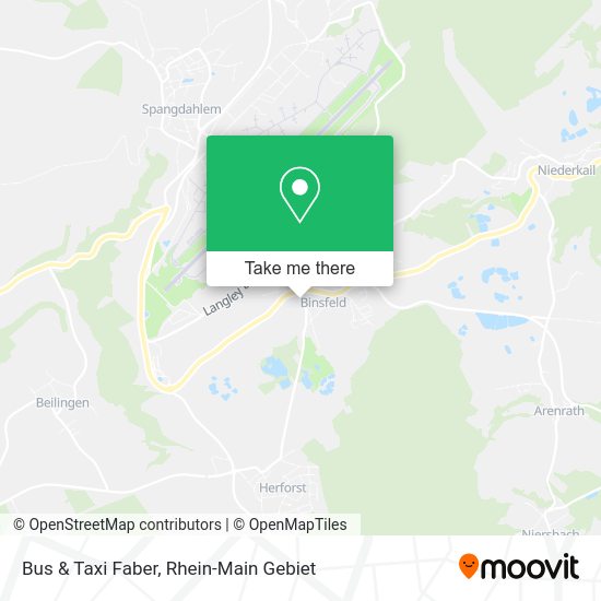 Карта Bus & Taxi Faber