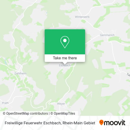 Карта Freiwillige Feuerwehr Eschbach