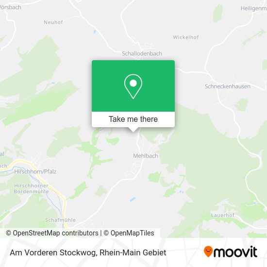 Карта Am Vorderen Stockwog