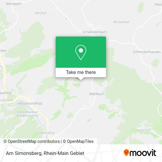 Карта Am Simonsberg
