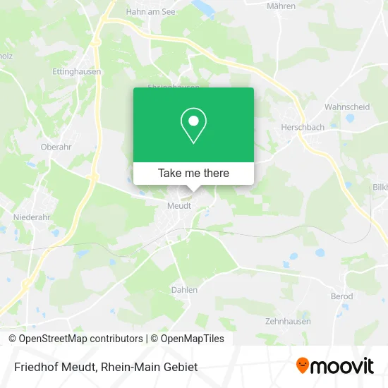 Карта Friedhof Meudt