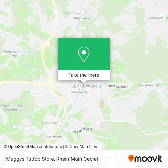 Карта Maggys Tattoo Store