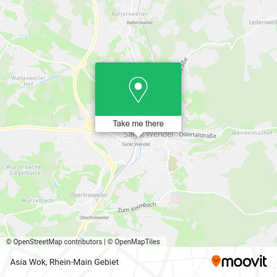 Карта Asia Wok
