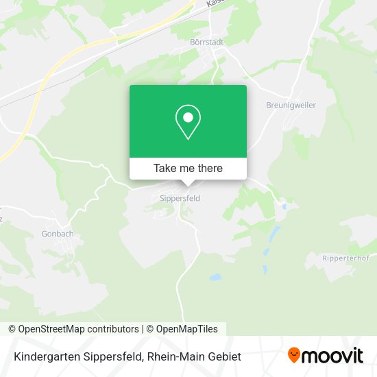 Карта Kindergarten Sippersfeld