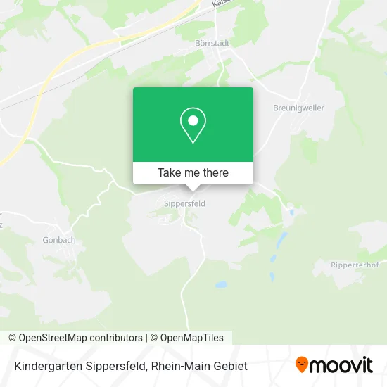 Карта Kindergarten Sippersfeld
