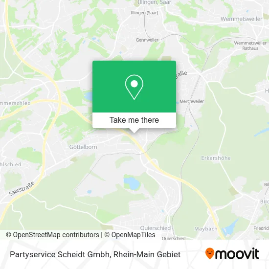 Карта Partyservice Scheidt Gmbh