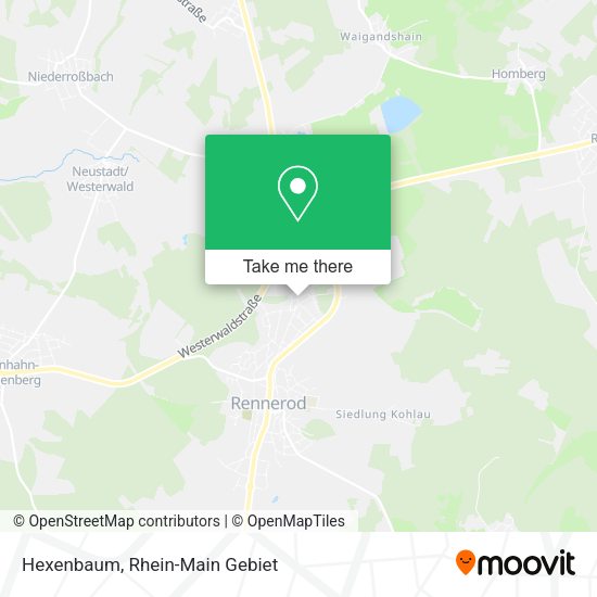 Hexenbaum map