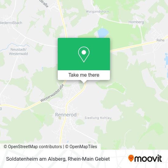 Карта Soldatenheim am Alsberg