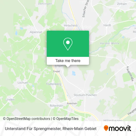 Карта Unterstand Für Sprengmeister