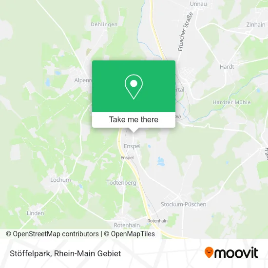 Карта Stöffelpark