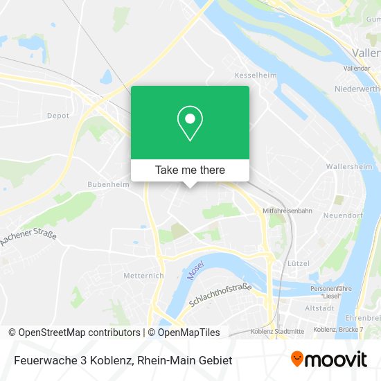 Карта Feuerwache 3 Koblenz