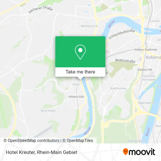 Карта Hotel Kreuter